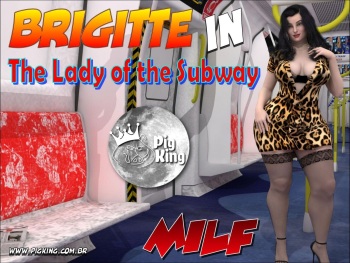 Brigitte, the lady of the subway - Brigitte, la dame du métro - French cover