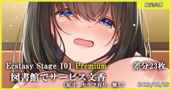 Ecstasy Stage 101 Premium Toshokan de Service Fumika cover