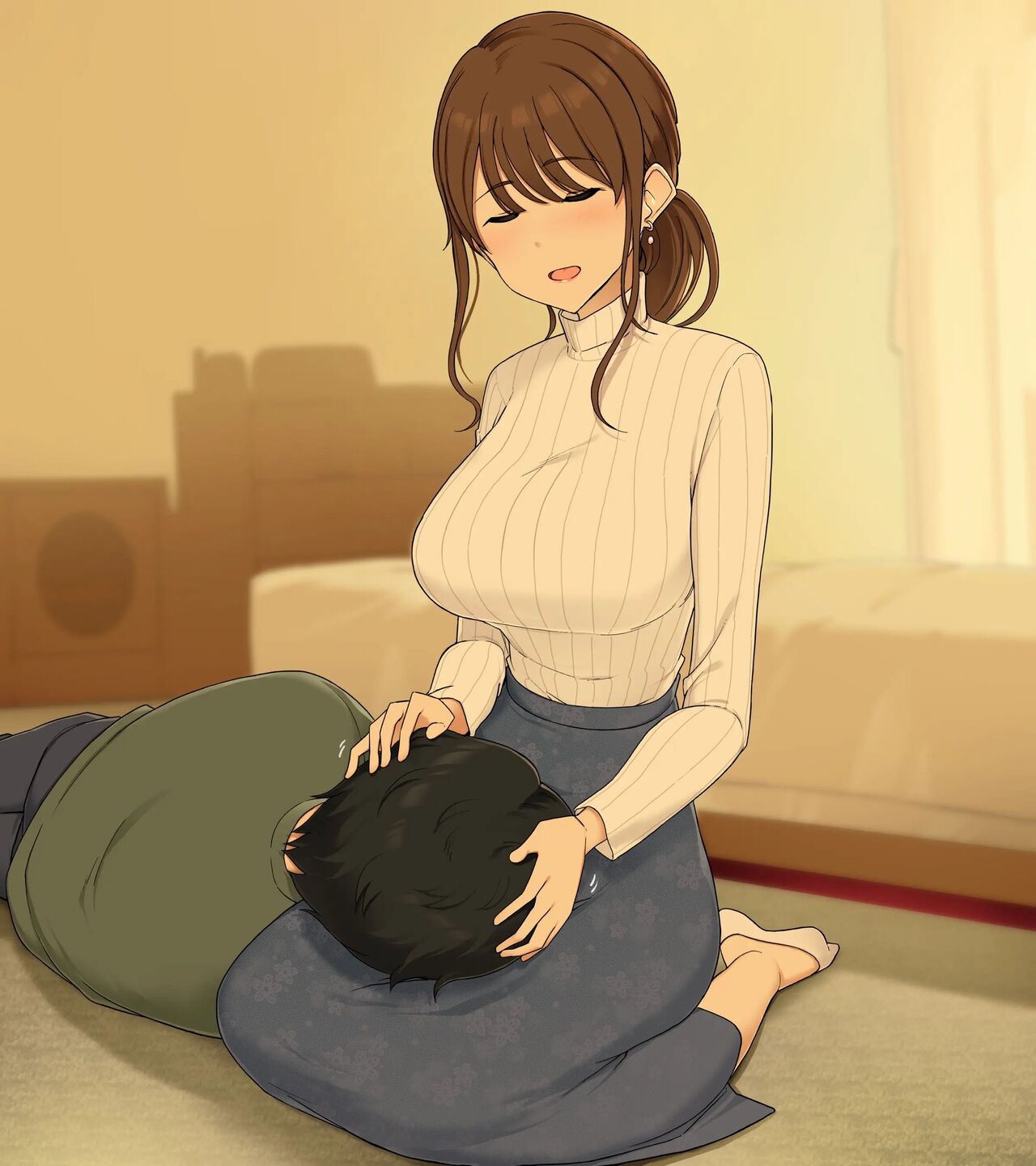 Ippai Amayakashite Boku o Dame ni Shiyou to suru Koakuma Onee-san | 잔뜩 응석받이로 만들어서 날 망가트리려는 소악마 누나 page 6 full