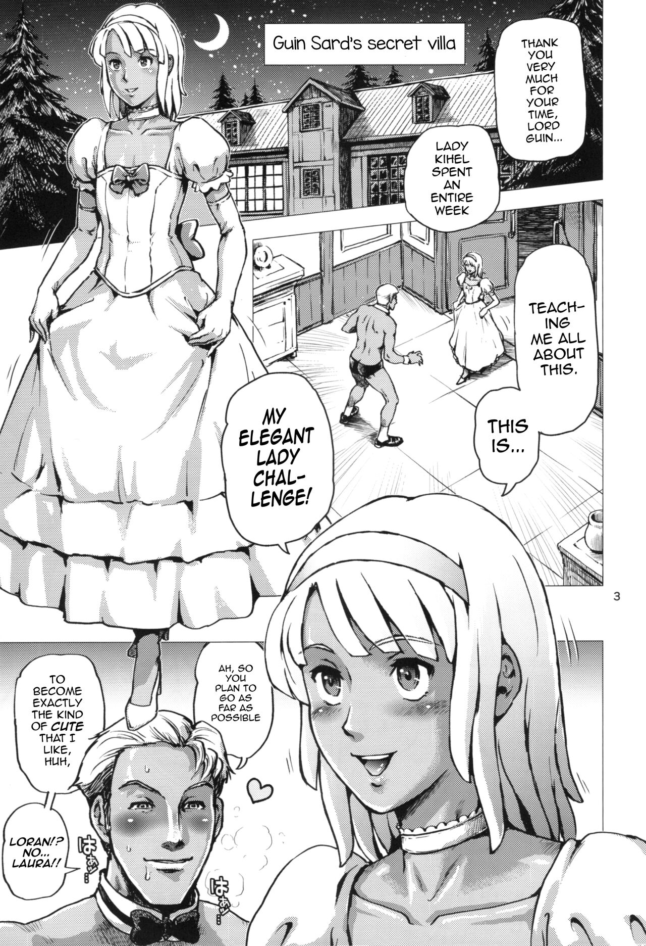 Loran-kun Josou Homo SEX page 2 full