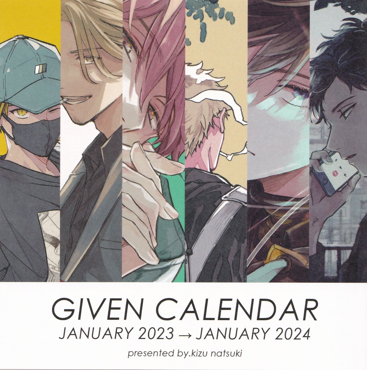 Given Calendar 2023 page 1 full