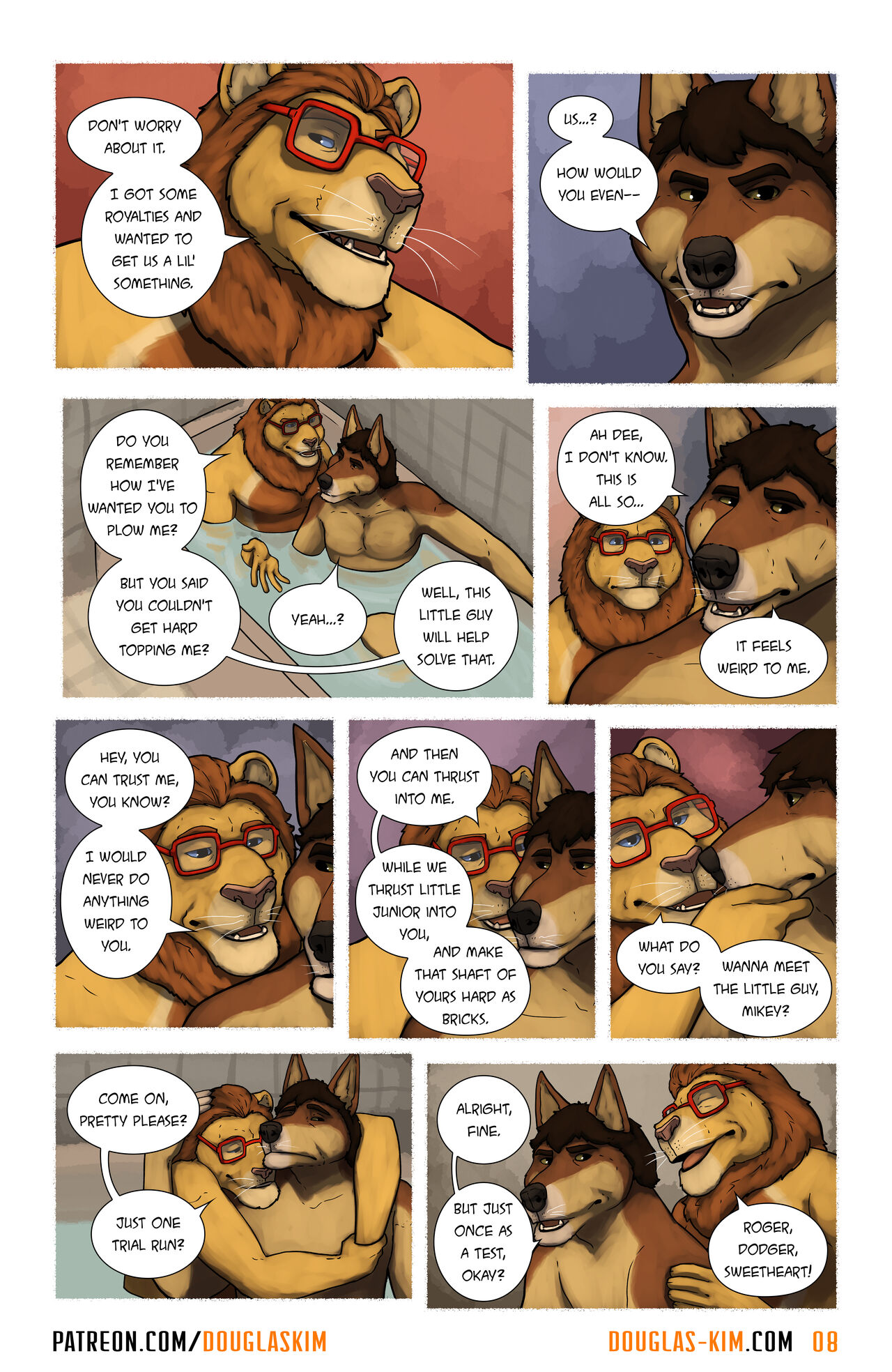 Mike's Lion page 9 full