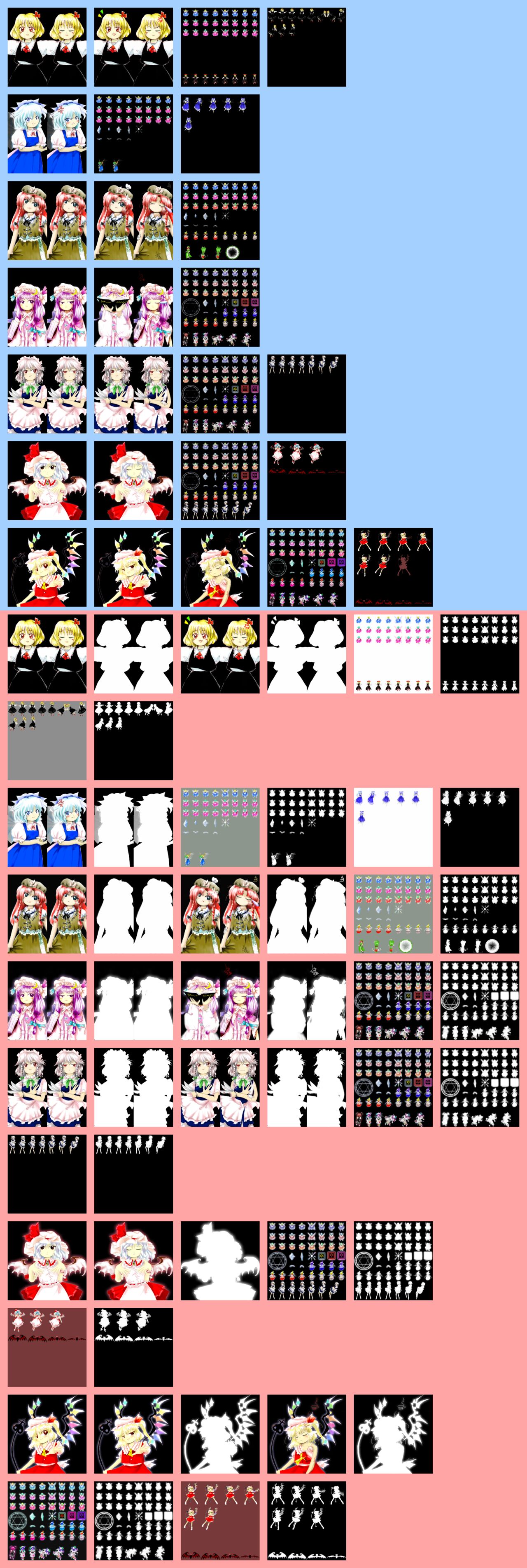 Touhou Game Character Portrait ZUN Art page 3 full