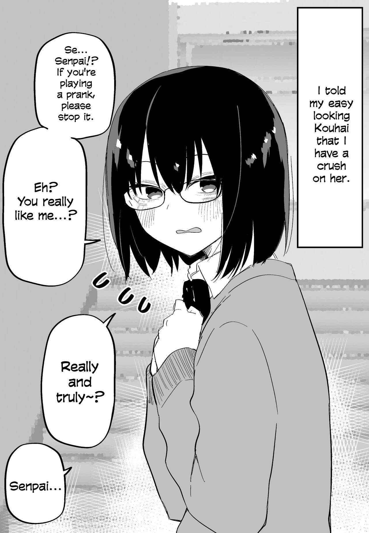 Chorosou dakara Kokuttara Gachi Hore suru Yatsu | A Girl Who Looks Really Easy So If I Confess To Her She'll Completely Fall In Love page 1 full