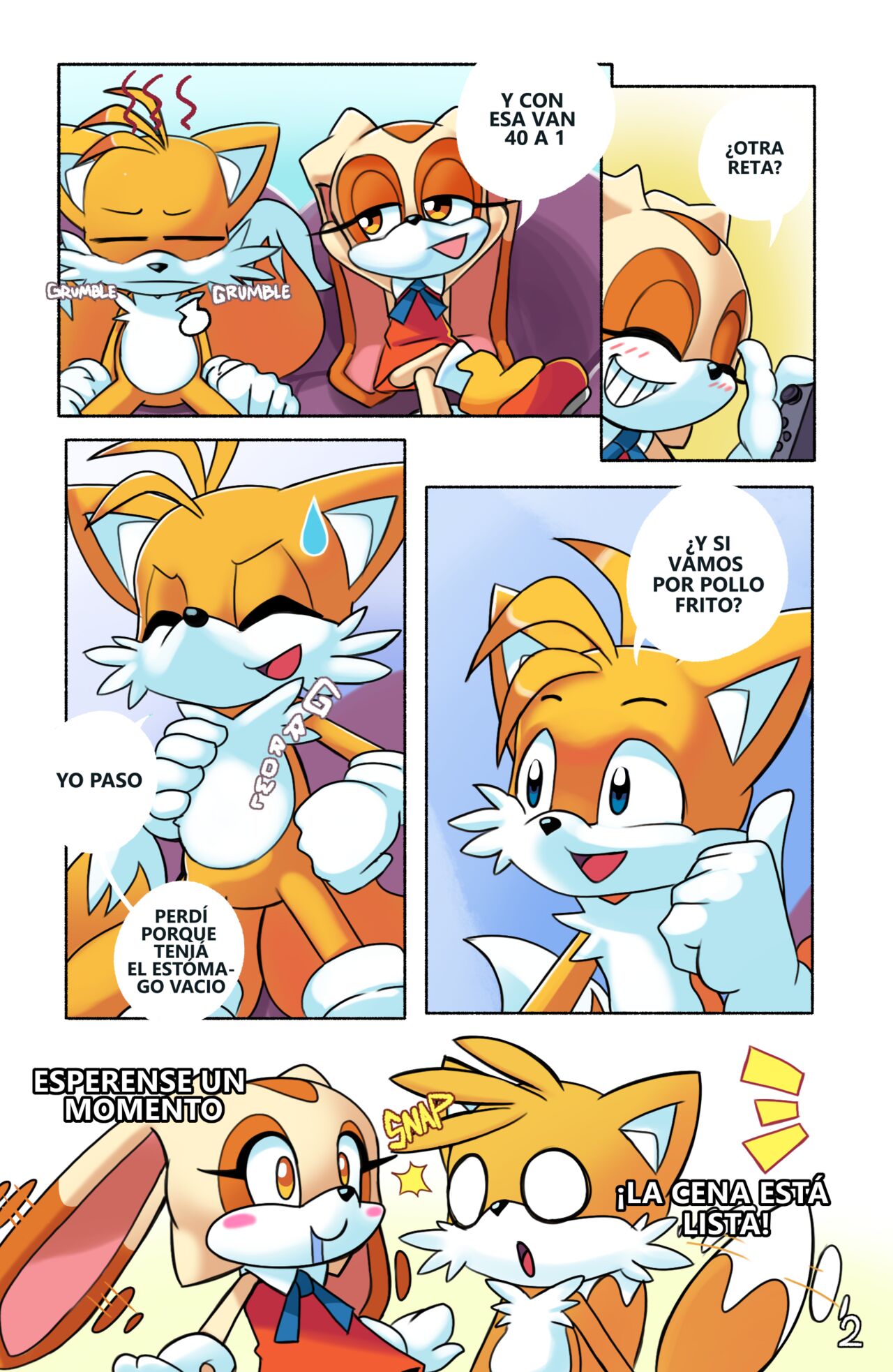 Tails' Gamer Moment page 5 full