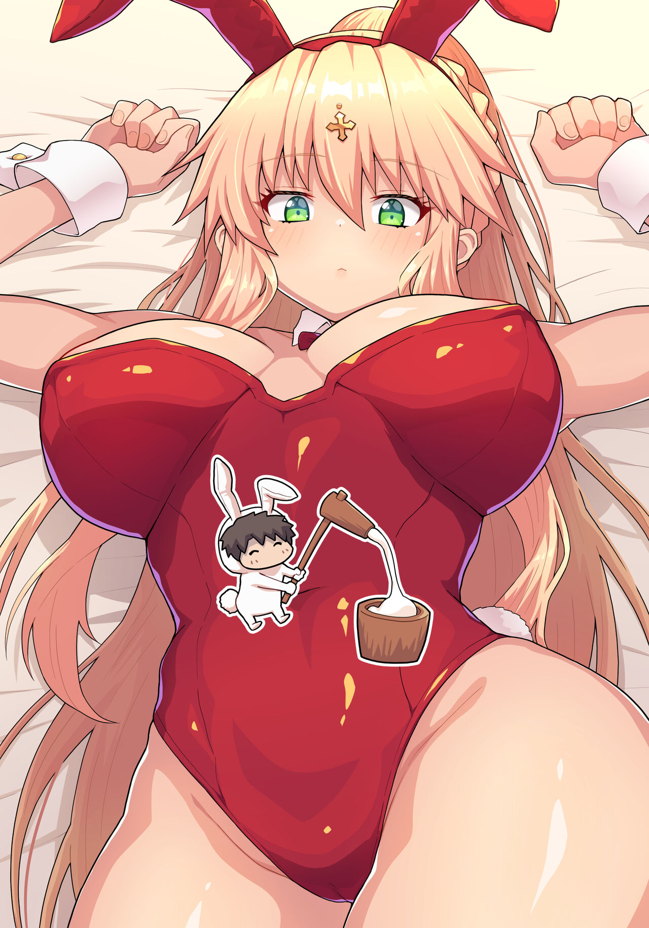 新年バニ乳上 page 6 full