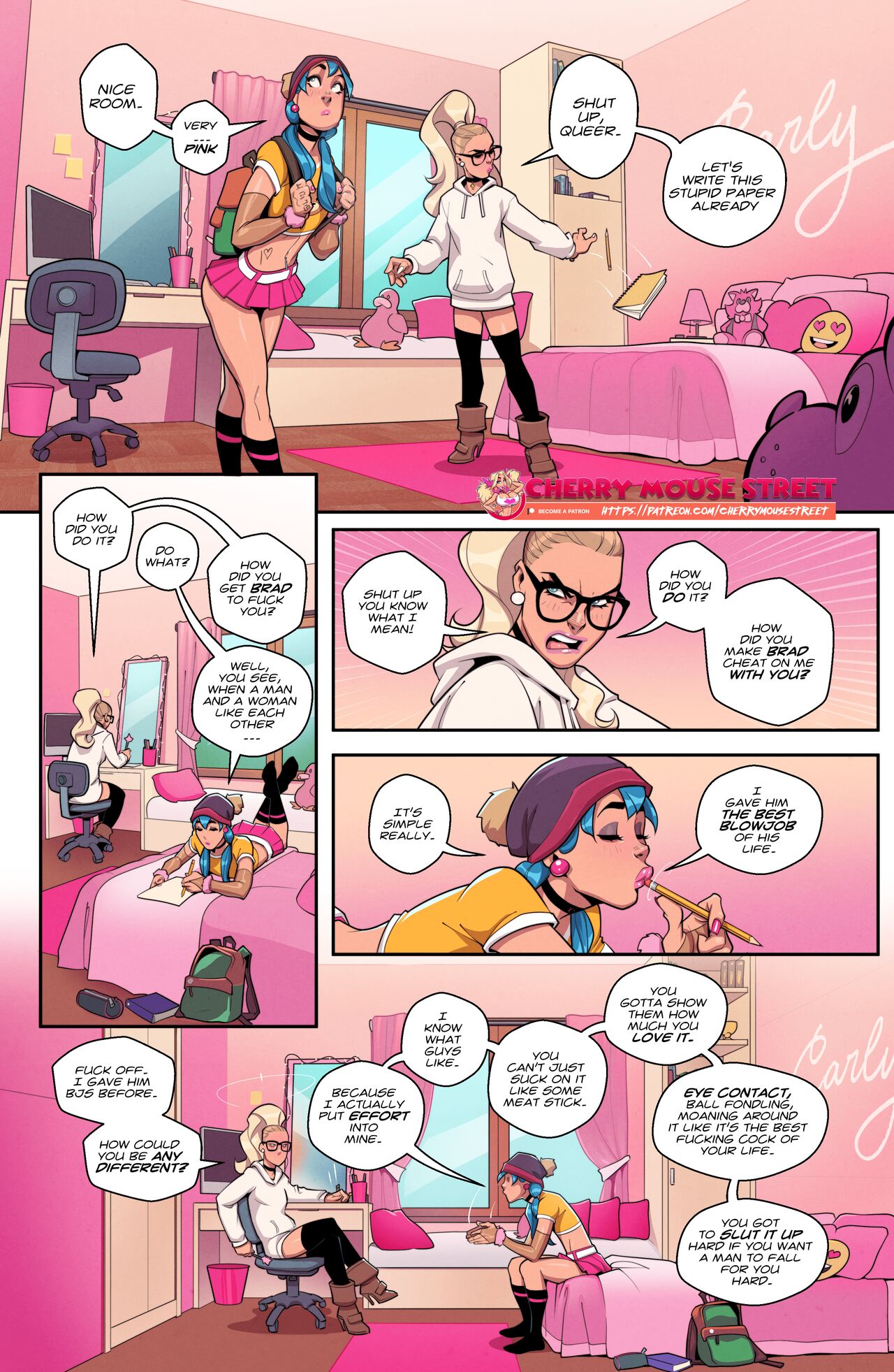 Fanny: Bad Cheerleader 2 page 9 full