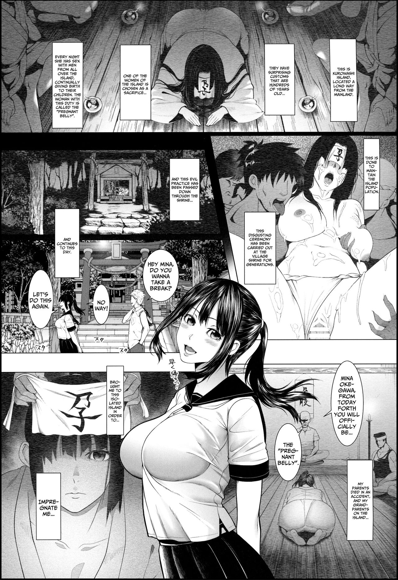 Haramase no Shima 3 ~Kodane o Shikomare Modaeru Otome~ | Pregnant Island 3 - A Girl is Agonisingly Filled With Semen  =CBS= page 2 full