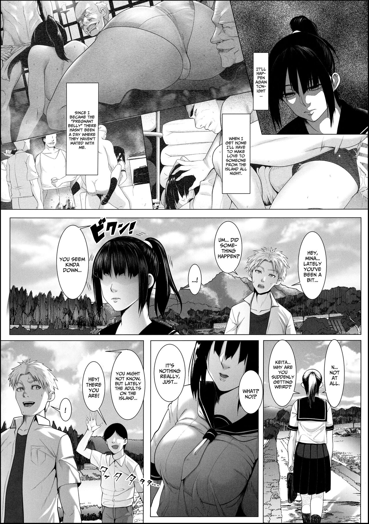 Haramase no Shima 3 ~Kodane o Shikomare Modaeru Otome~ | Pregnant Island 3 - A Girl is Agonisingly Filled With Semen  =CBS= page 3 full
