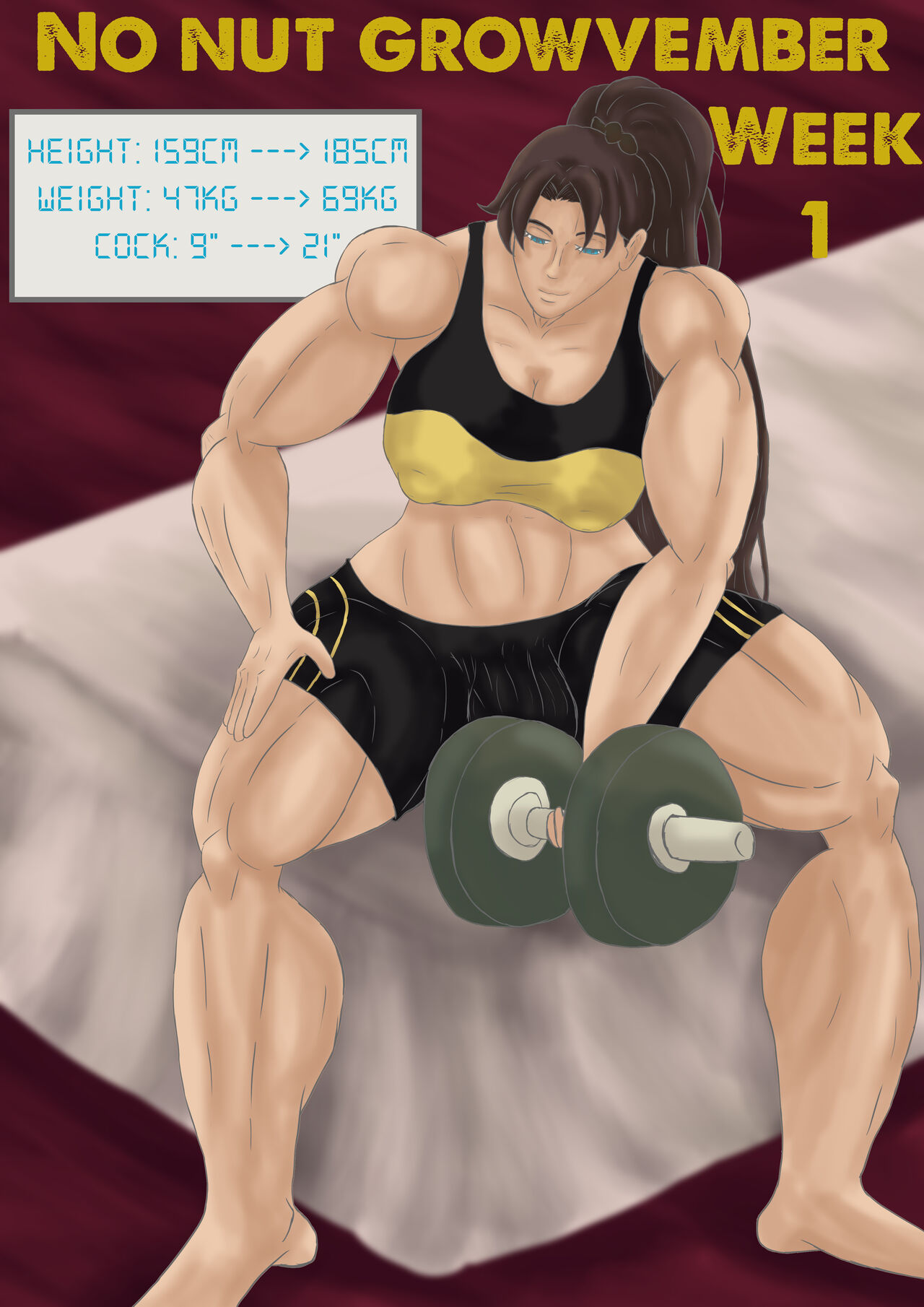 Rin Tohsaka's No Nut Growvember 2022 page 1 full