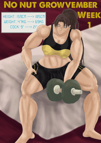 Rin Tohsaka's No Nut Growvember 2022 cover