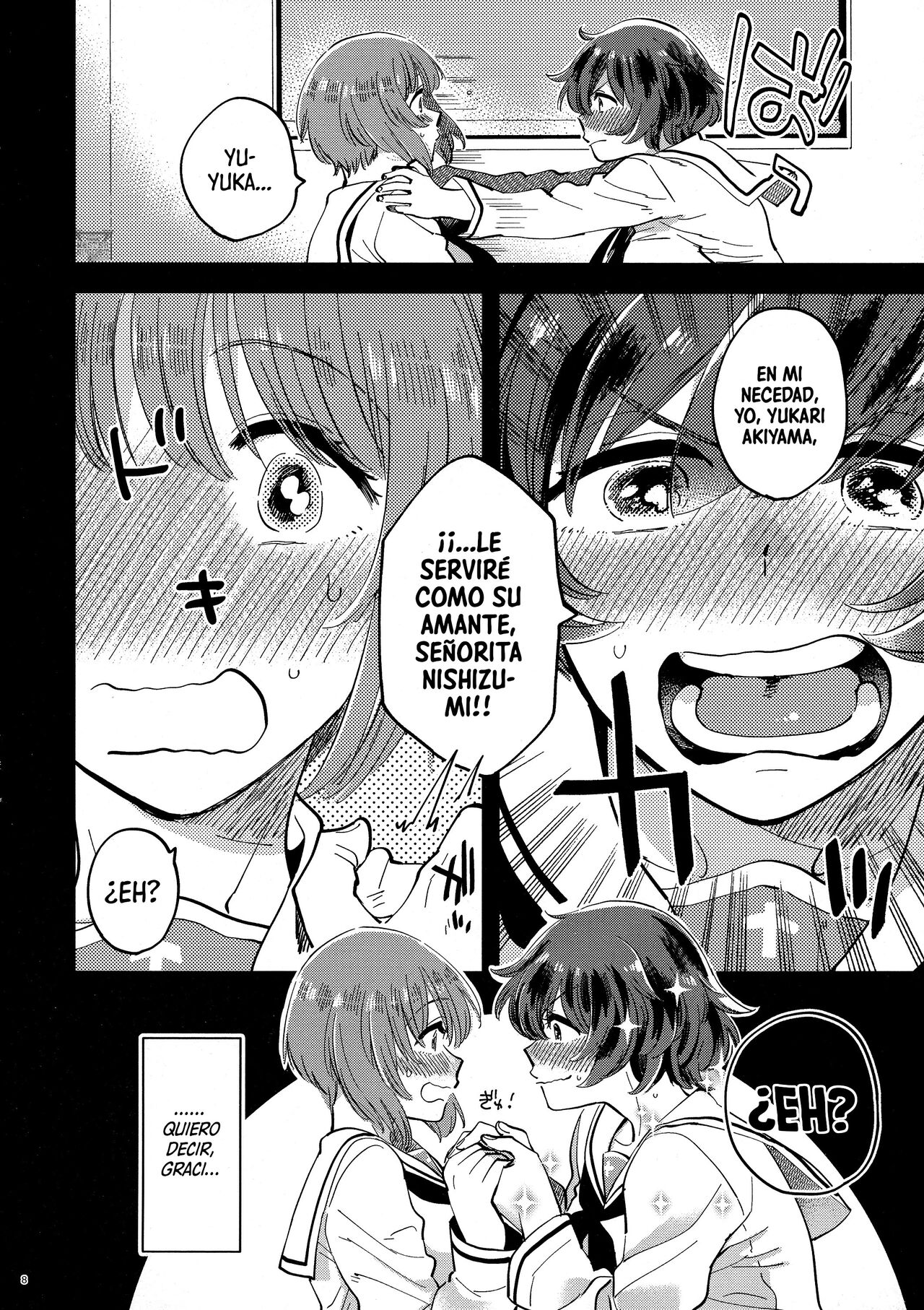 Nishizumi-dono ni Haete Shimatte mo Aishite Orimasu! | ¡Te Amaré Incluso Si Te Creció Eso, Señorita Nishizumi! page 8 full