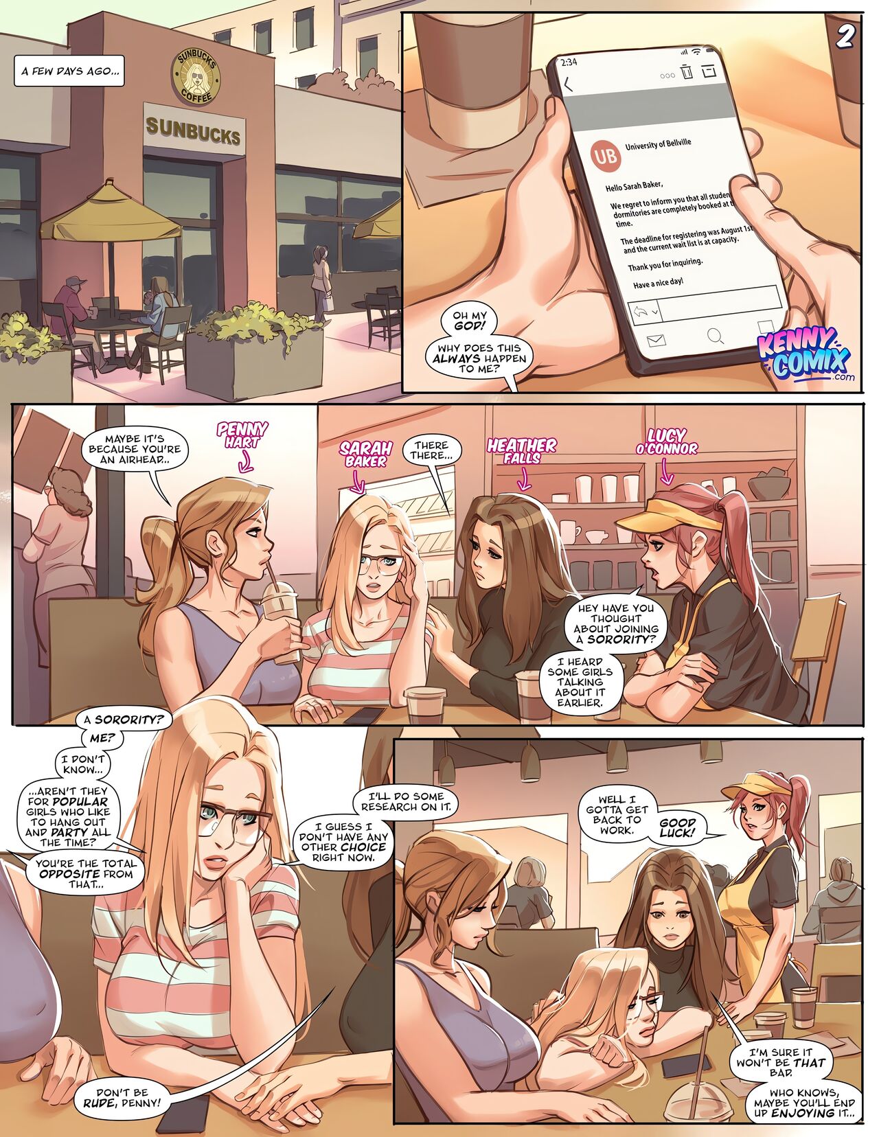 Naughty Sorority: The New Pledge 4K page 3 full