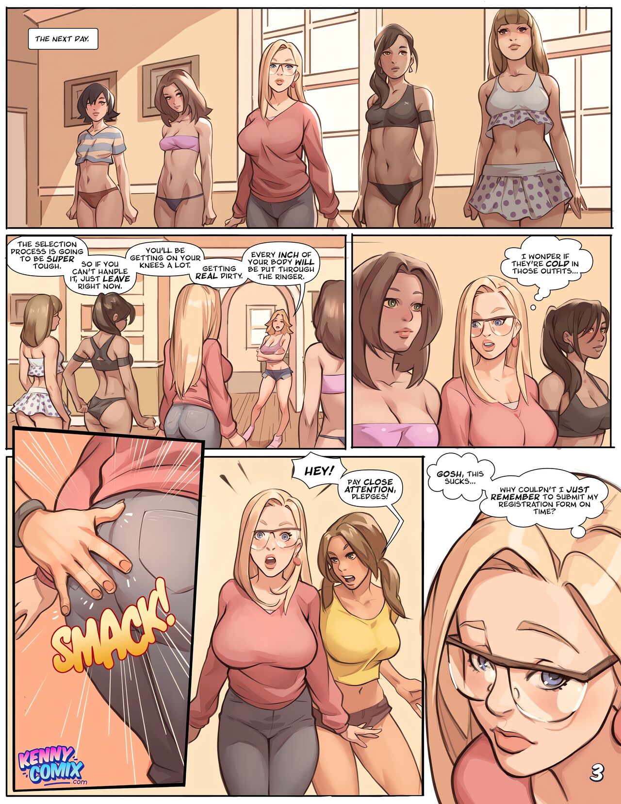 Naughty Sorority: The New Pledge 4K page 4 full