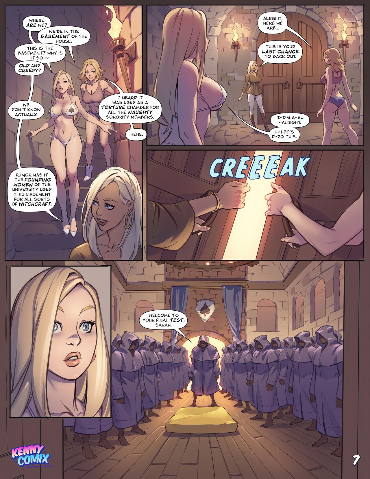 Naughty Sorority: The New Pledge 4K page 8 full