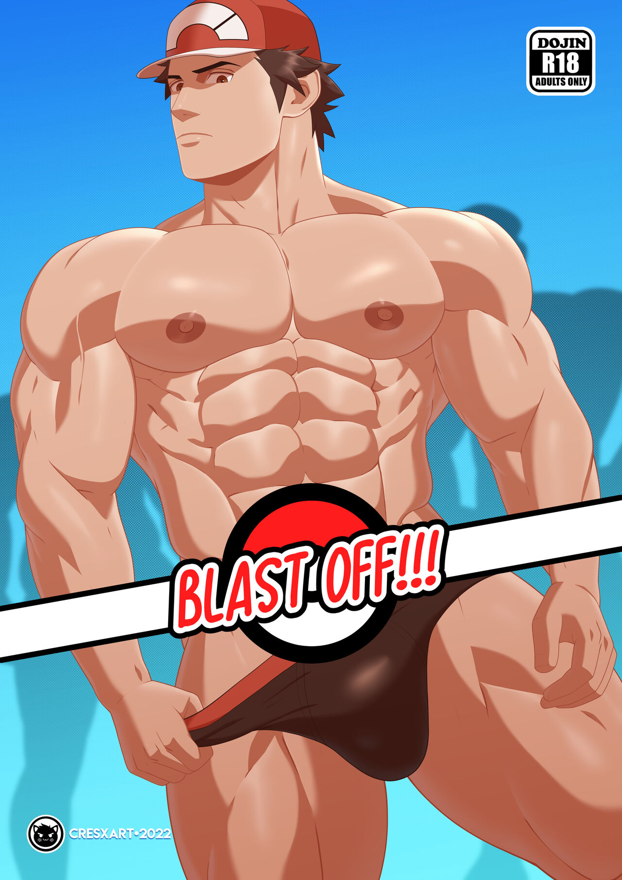 PokeHunks - Blast Off! page 1 full