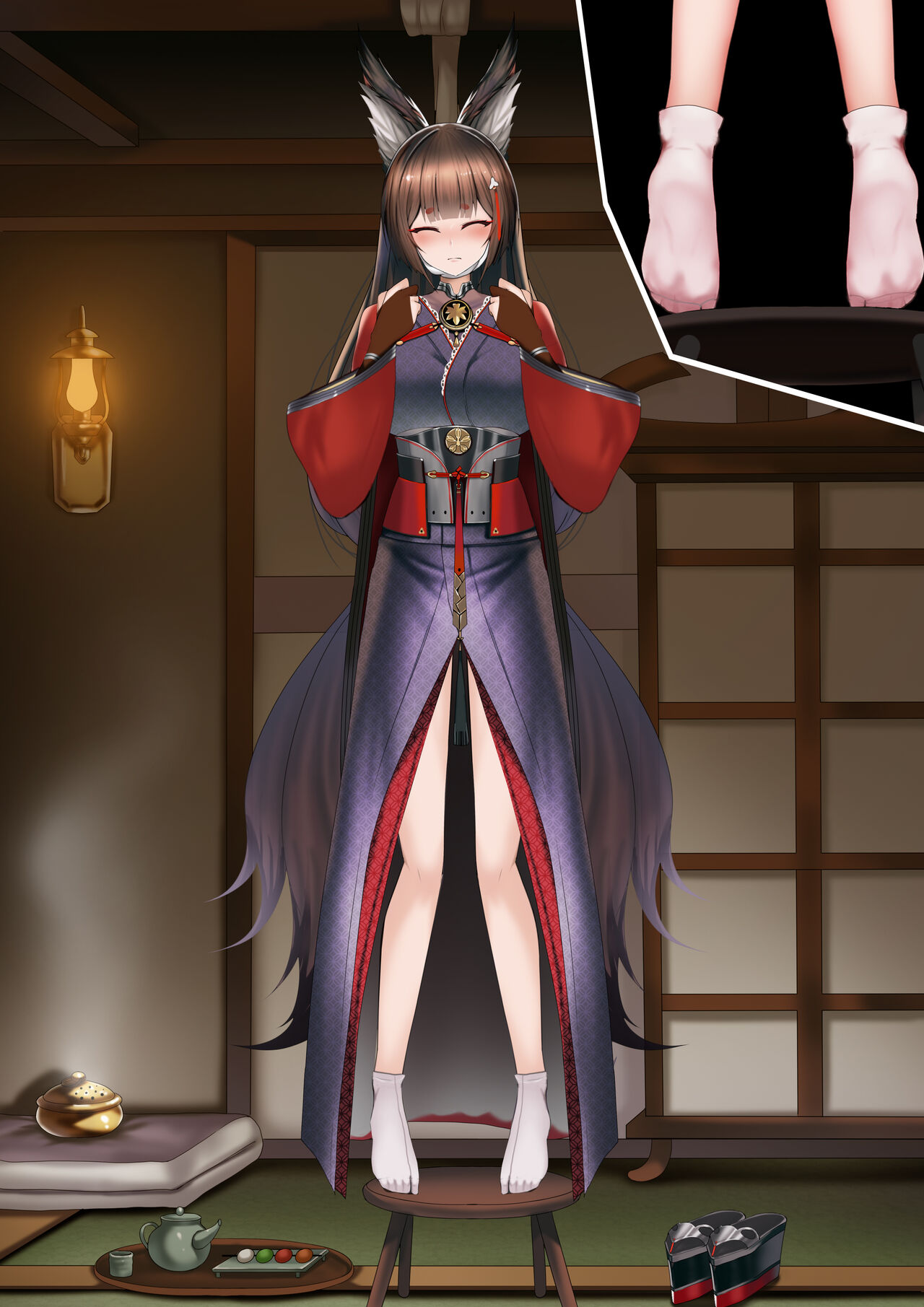 Amagi hanged herself in her room page 3 full