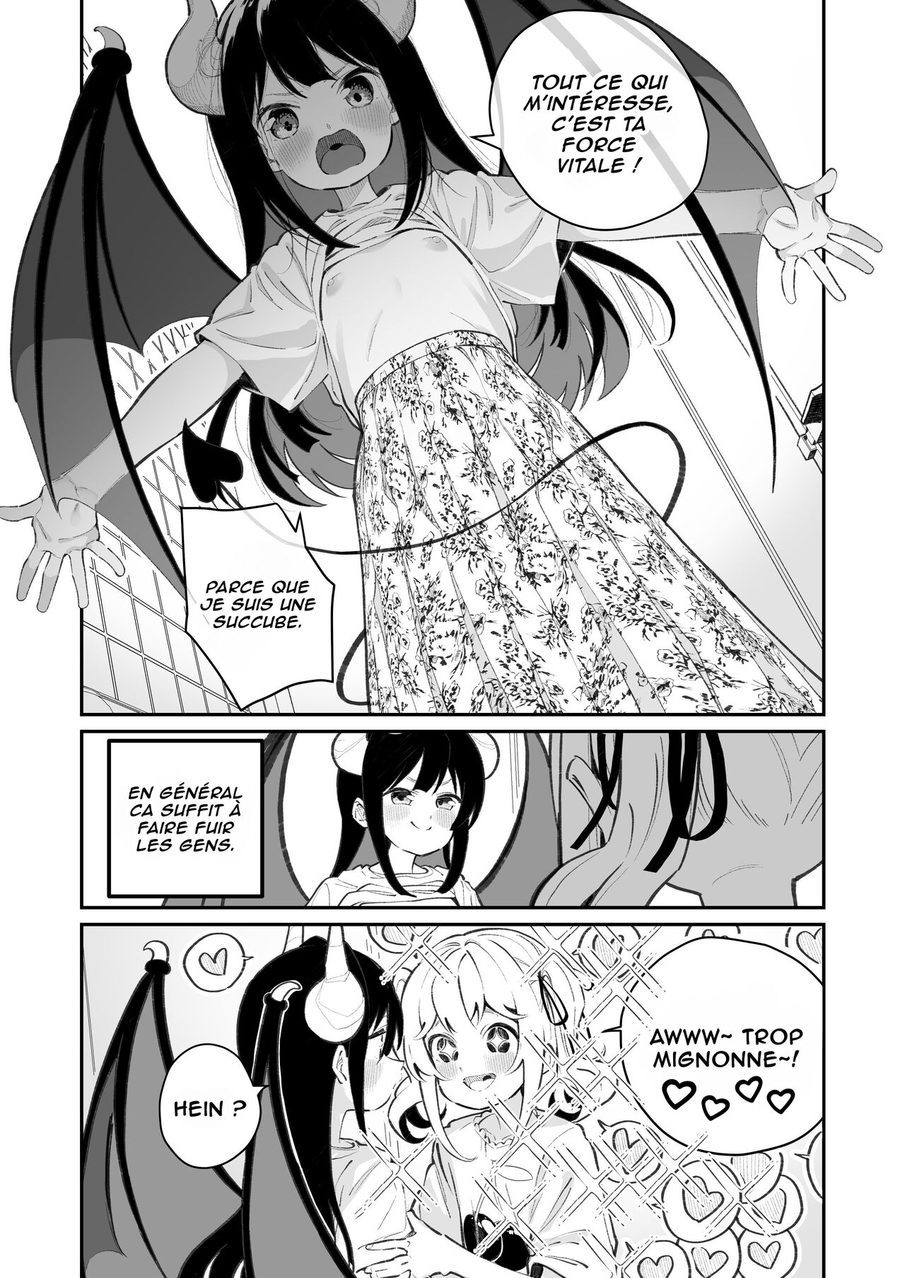 Yuri Ranbou sareru Inma 01 | La succube dominée par une lesbienne 01 page 5 full