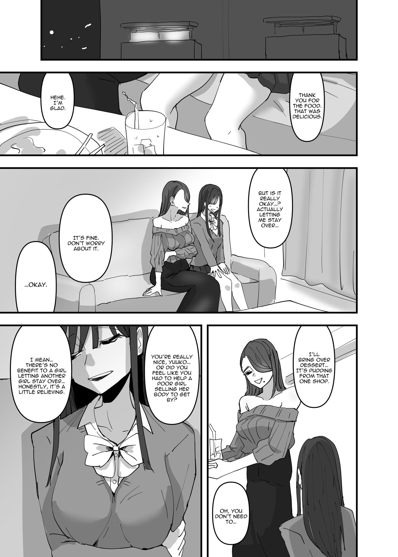 SNS de Tomarasete Kureru Hito o Boshuu Shitara Echiechi Onee-san ga Yattekita Hanashi | When I Made An Appeal On Socials For A Place To Stay, A Naughty Lady Took Me In page 5 full