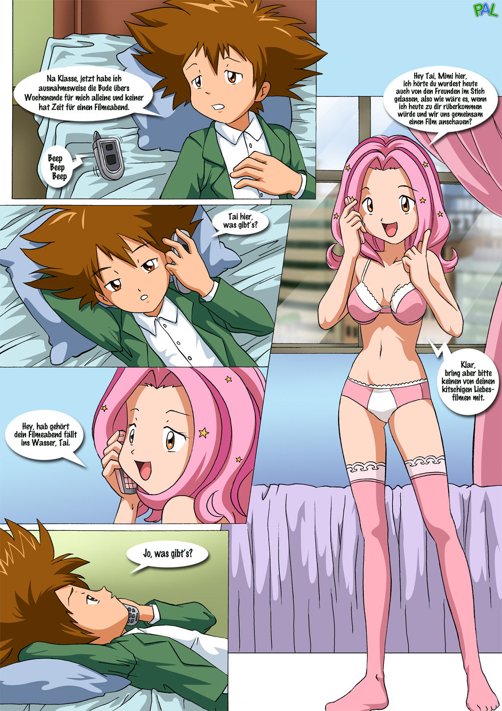 Movie night at Tais page 3 full