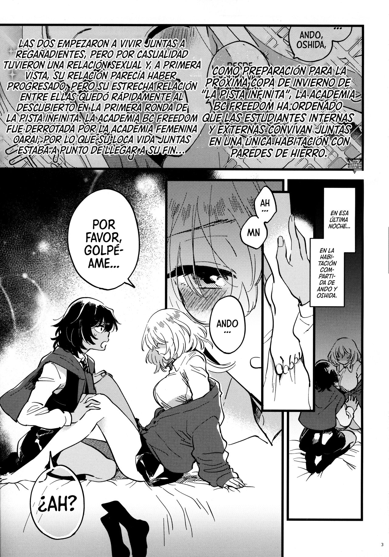 ANDO/OSHIDA,motto Nakayoku! | ¡Ando, Oshida, llévense bien! page 2 full