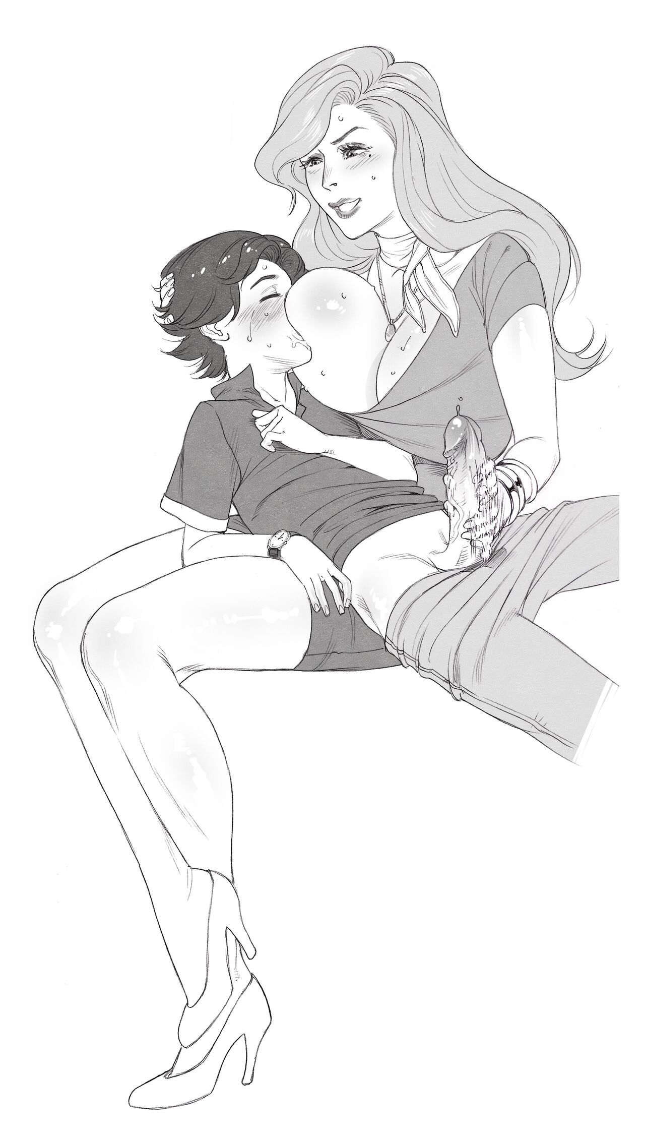 Jake x Cousin Mel page 1 full
