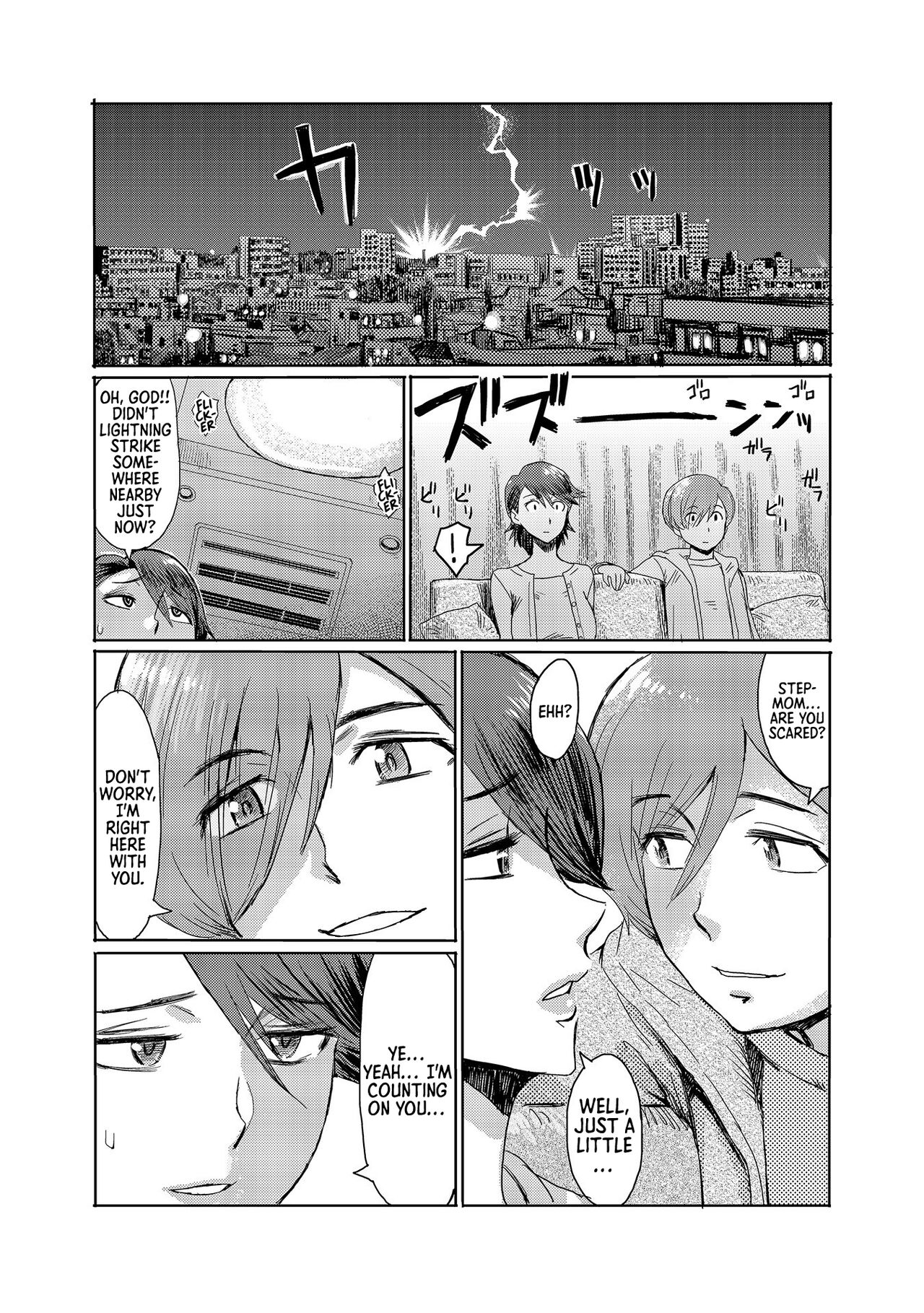 Kaa-san wa Yamiyo ni Mesu ni Naru | Stepmother Turns into My Bitch in the Darkness of the Night page 3 full