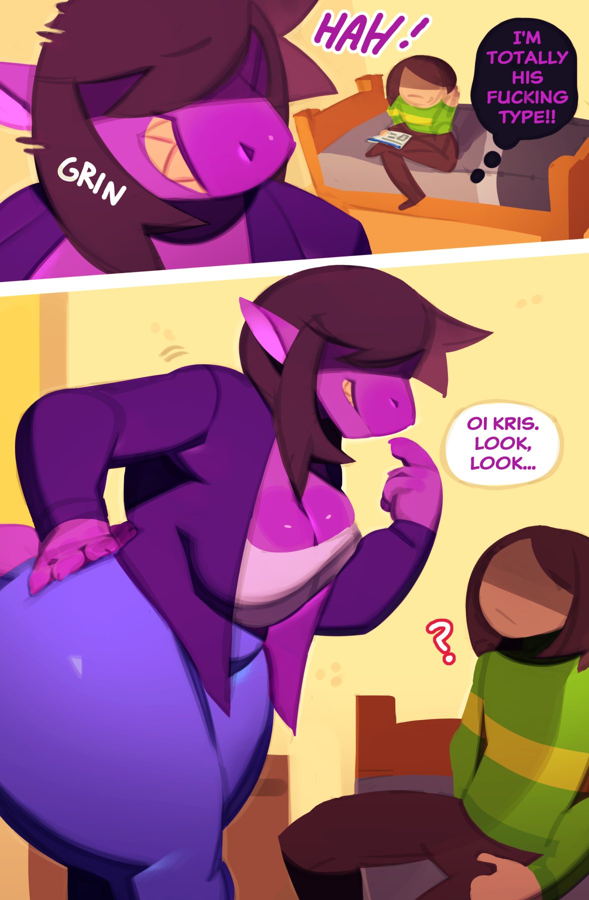 A Susie x Kris Comic page 5 full