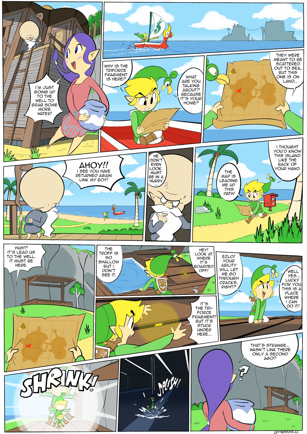 Dangerking11 Sue Belle page 1 full