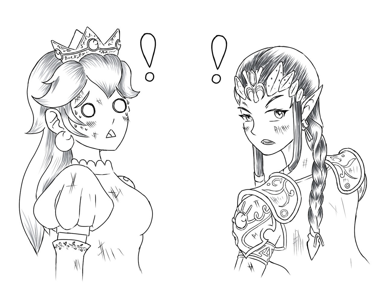 Comic Samus Vores Peach and Zelda series page 3 full