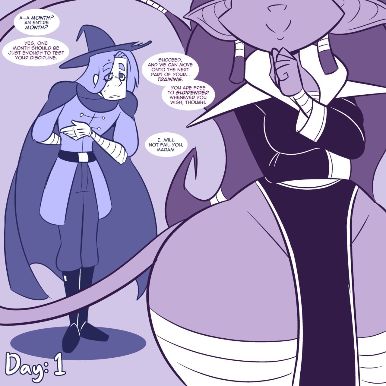 Solus x Gretel: No nut November - Discipline and Desire page 1 full