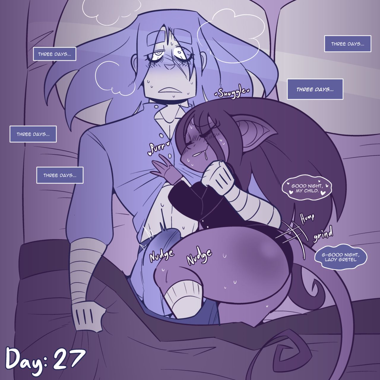 Solus x Gretel: No nut November - Discipline and Desire page 10 full