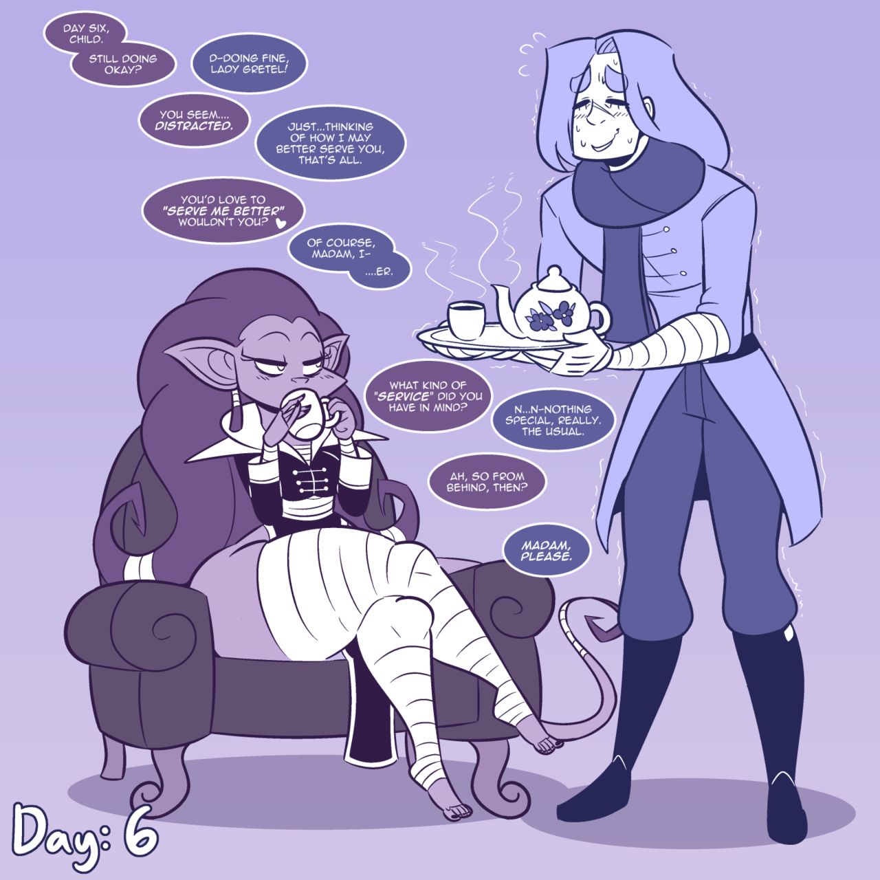 Solus x Gretel: No nut November - Discipline and Desire page 3 full