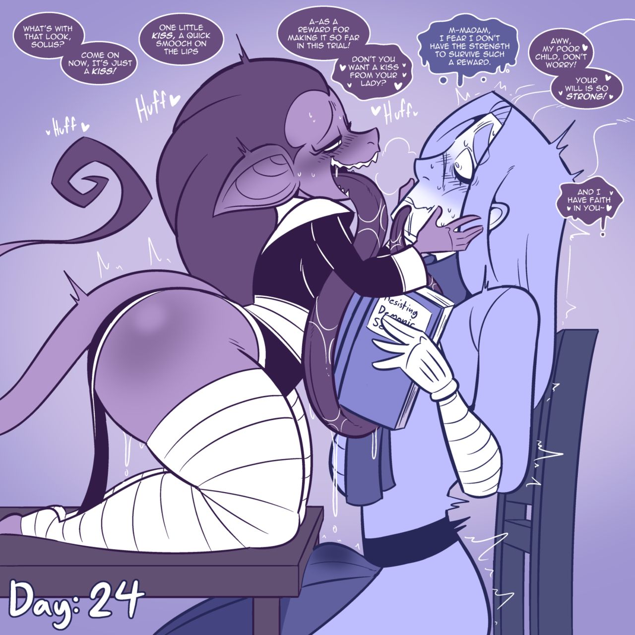 Solus x Gretel: No nut November - Discipline and Desire page 9 full