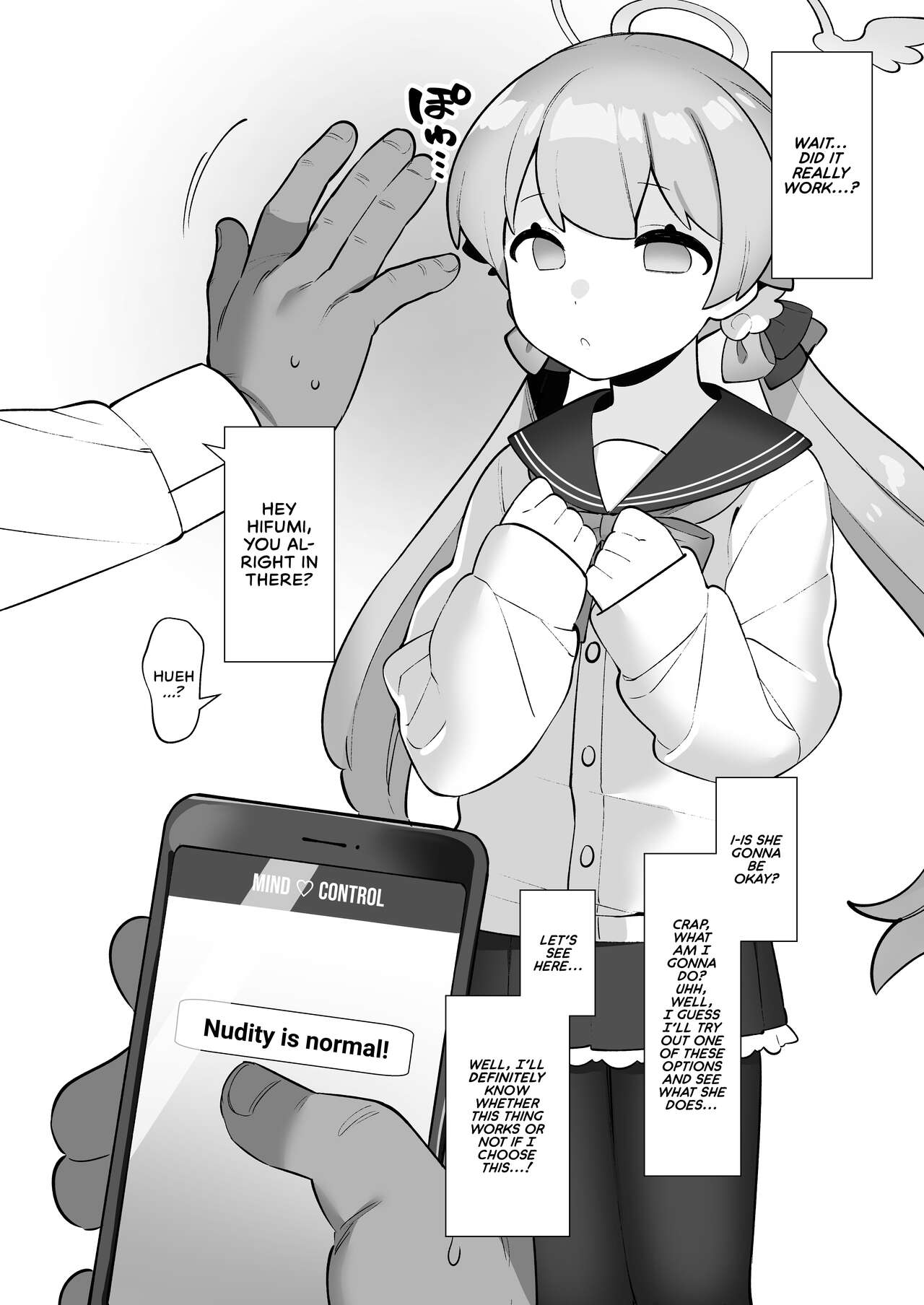 BluArch Saimin-bu ~Shimoe Koharu Hen &amp; Ajitani Hifumi Hen~ | The Blue Archive Mind Control Club ~Shimoe Koharu Chapter &amp; Ajitani Hifumi Chapter~ page 6 full