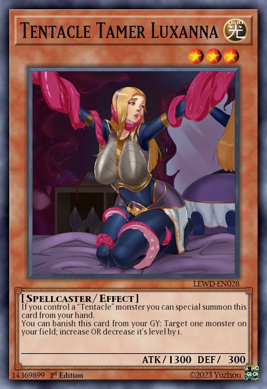 Yu-Gi-Oh Hentai Cards - Tentacle Archetype page 7 full