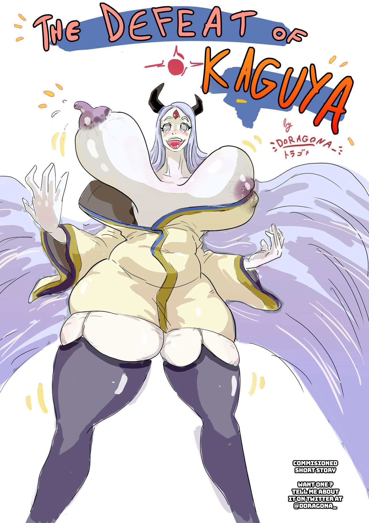 NARUTO vs KAGUYA by DORAGONA_ on twitter page 4 full
