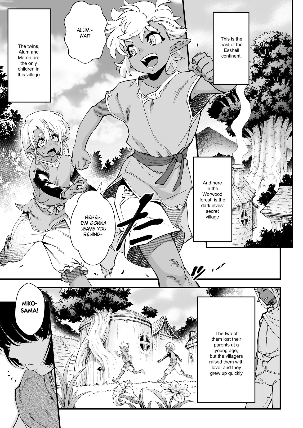 Kuroi Mori no o Hanashi - Zenpen - page 5 full
