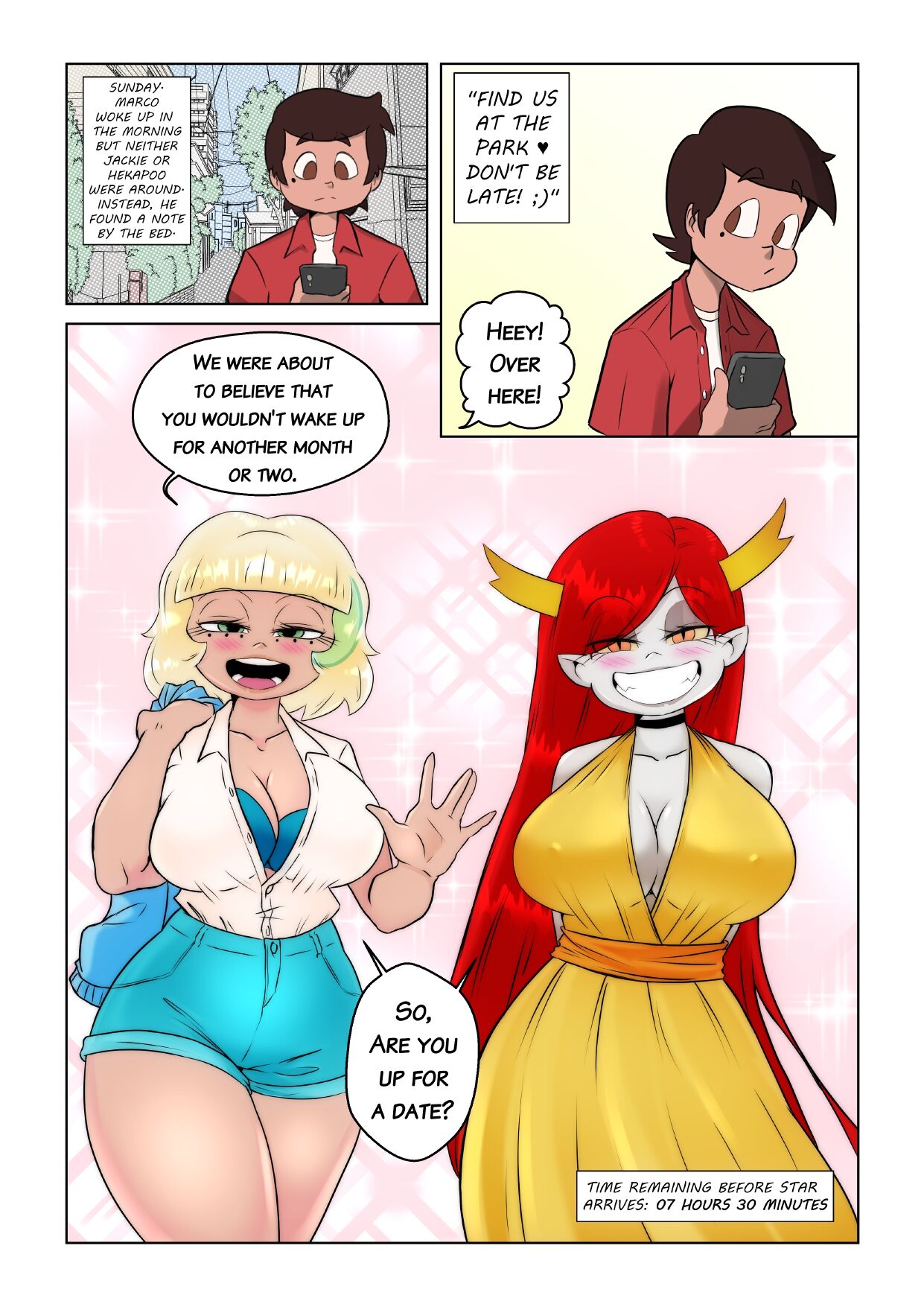 Cheat Weekend: Love Birds' Sunday page 3 full