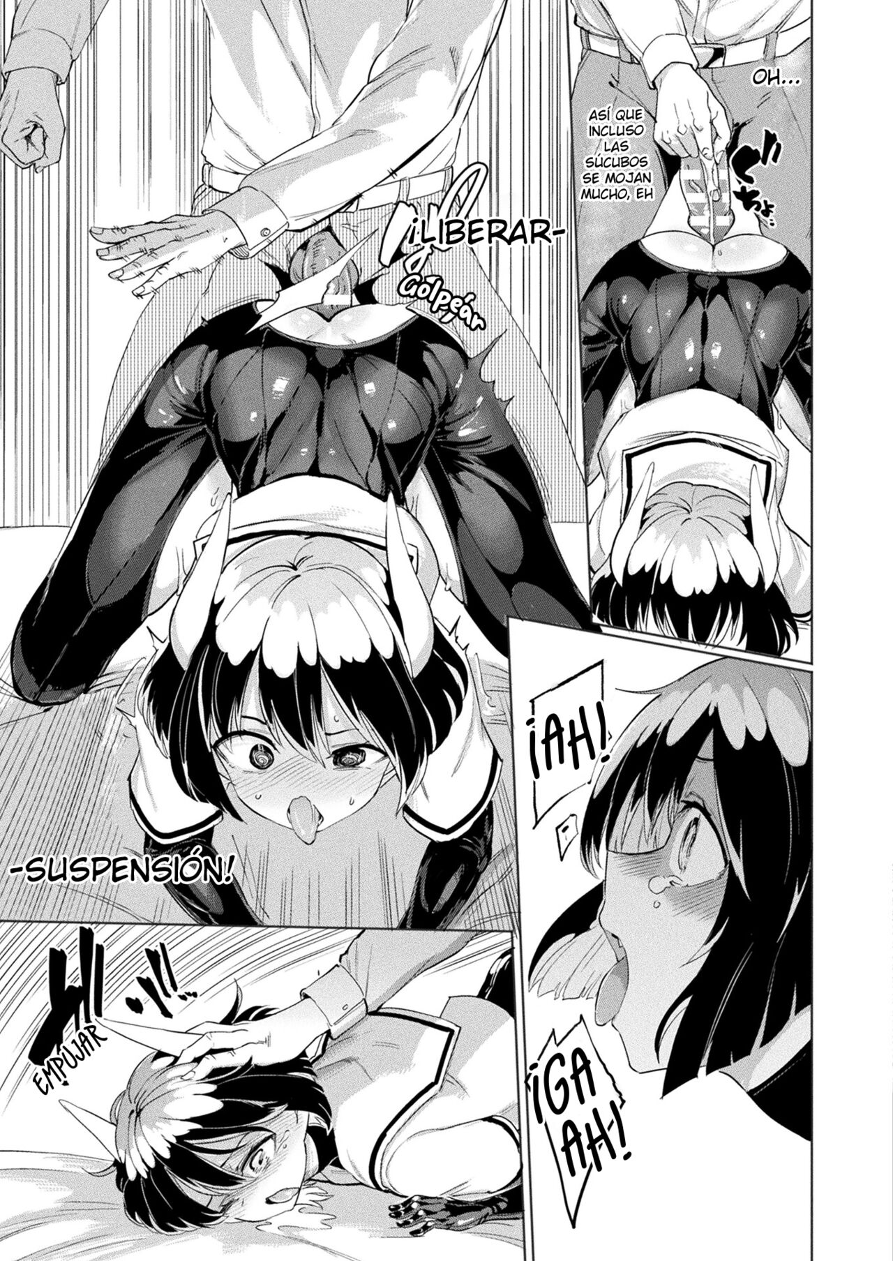 Mesugaki Succubus Tai Jikan Teishi Oji-san | Slutty Little Succubus vs Time-Stopping Mister page 5 full