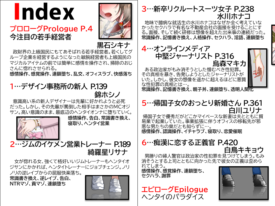 Hentai MC Ojisan - Hataraku Onna-tachi Hen - page 2 full