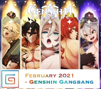 Genshin Gangbang cover