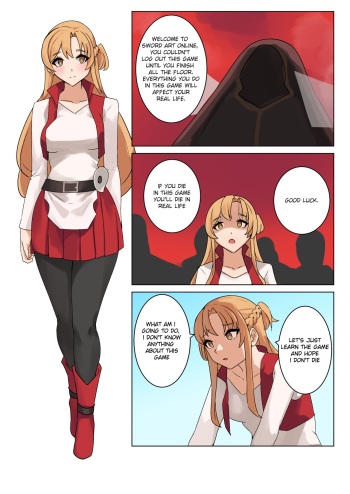 Asuna Comic cover