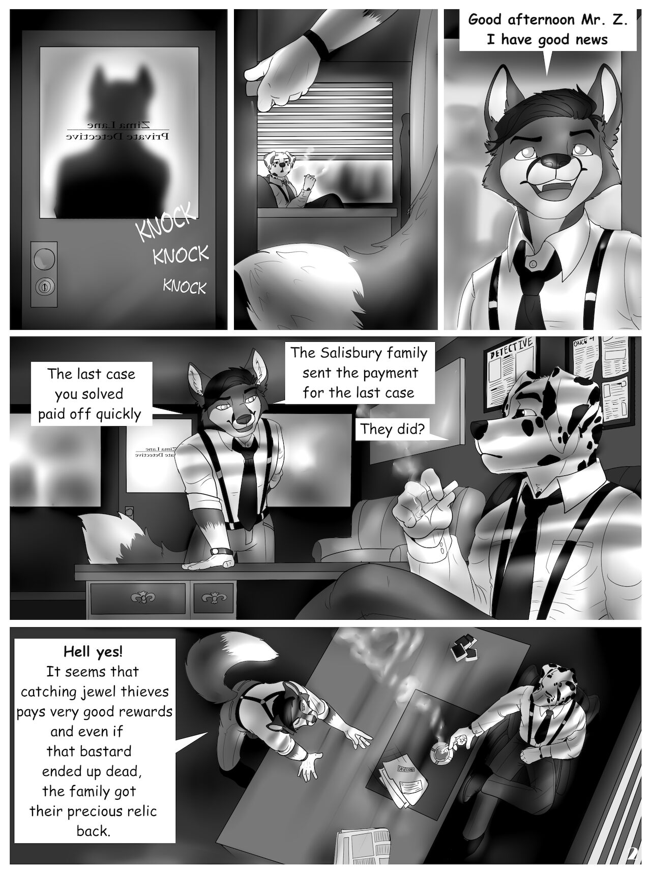 Smoke and Rain page 3 full