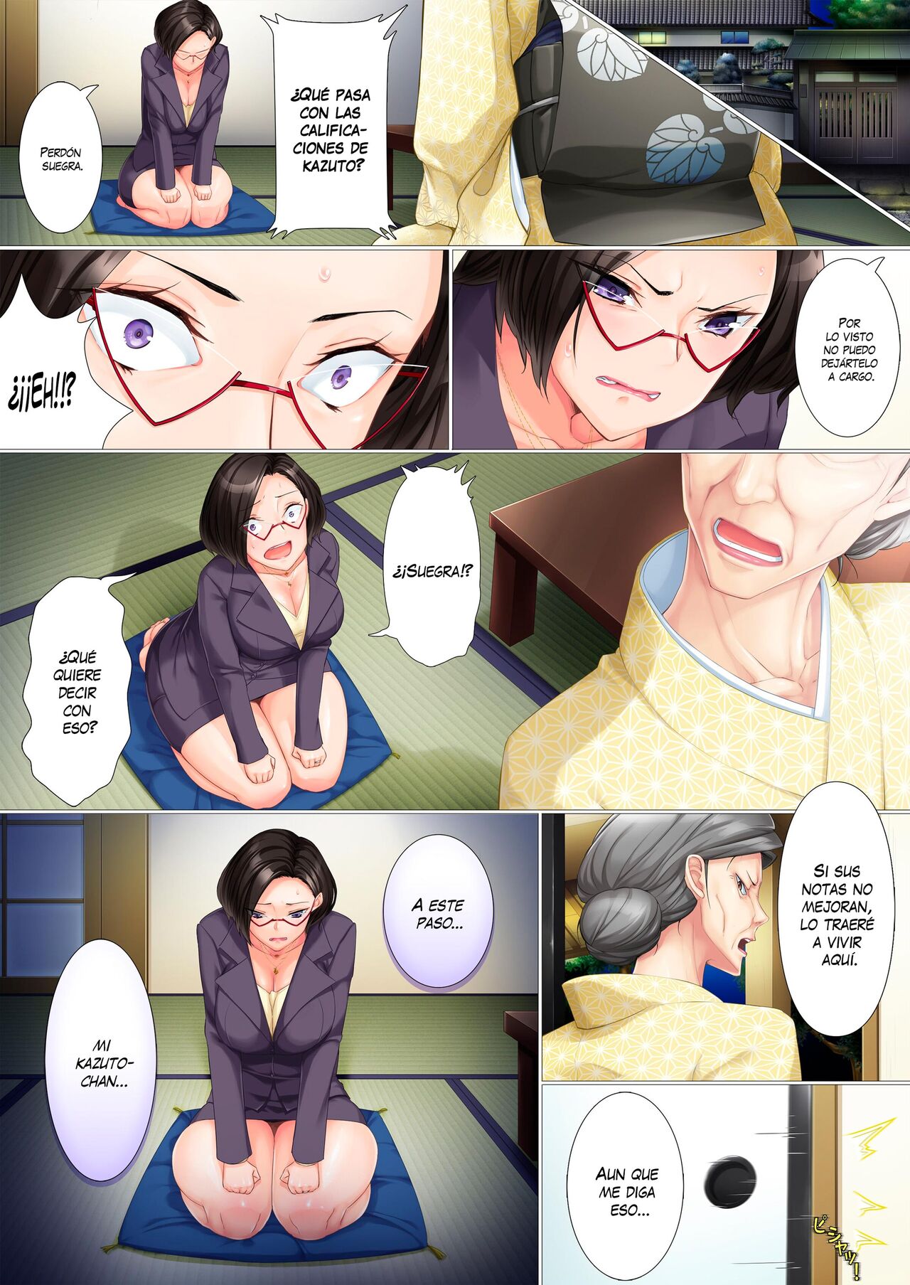 Deki Mama ~Kyouiku Mama ga Issen o Koete shimau made~ | Mi Estricta Madre - Cruza La Línea Y Se Vuelve Adicta Al Sexo page 4 full