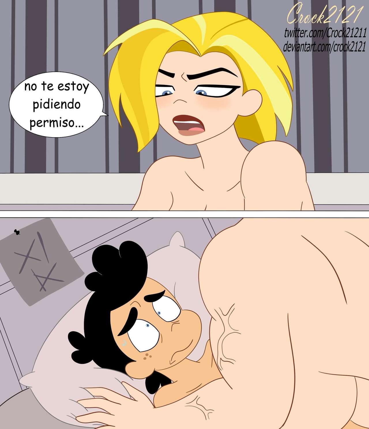 Power Girl Molests Garth Bernstein page 10 full