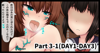Netorare Kanojo wa Shokushu Shoujo no Iinari Part 3-1 cover