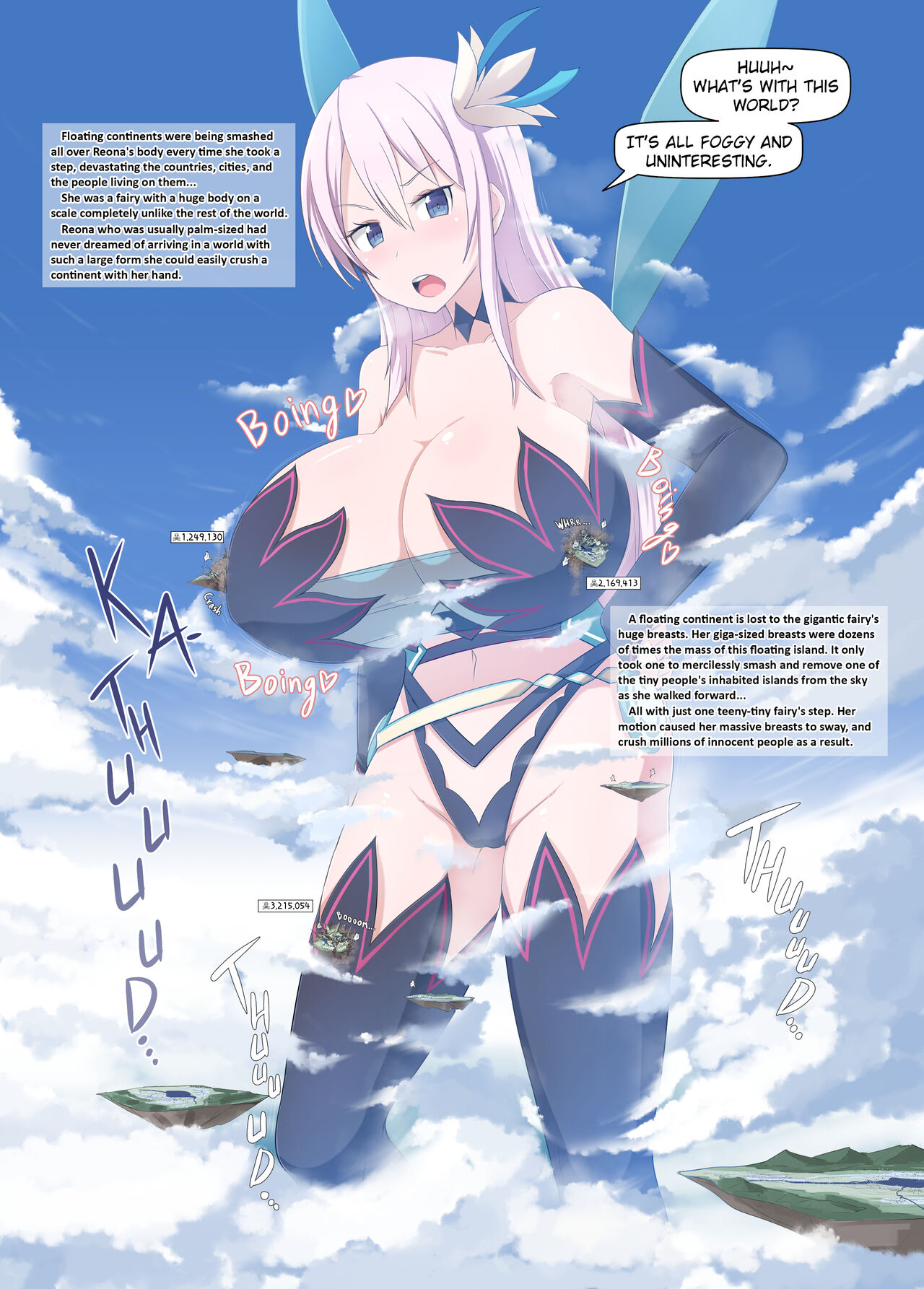 Chou Kyodai Yousei Giga Reona | Gigantic Fairy Reona page 3 full