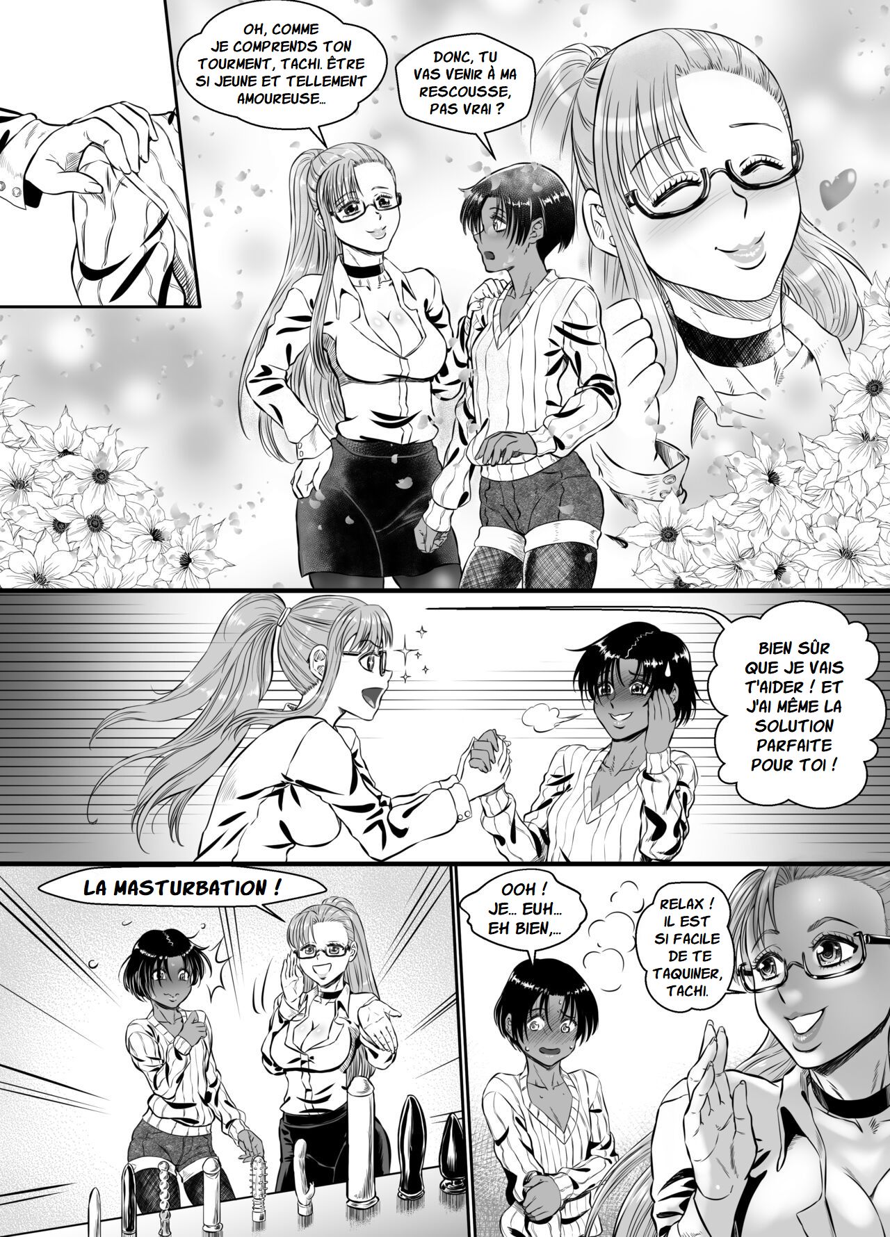 Nana to Kaoru:Tachi's Crucible 1/ L'Épreuve de Tachi 1 page 5 full