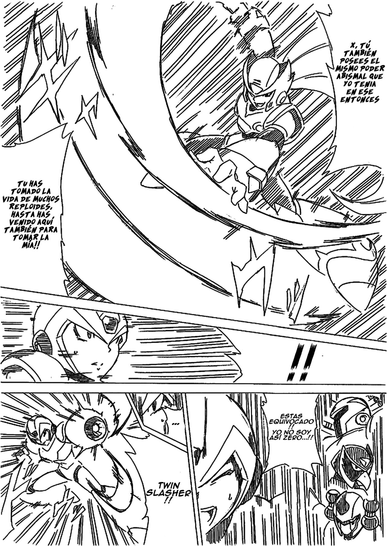 Rockman X - X vs Zero page 10 full